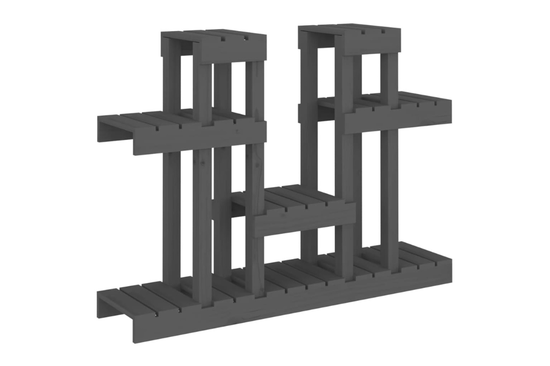 Plant Stand Multi-Tier Shelf for Indoor & Outdoor Plants in Gray