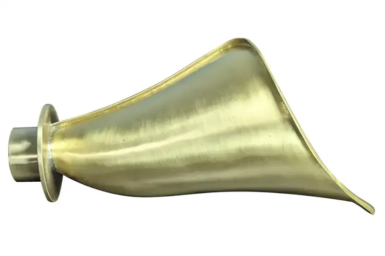 Brass Flower Spout – Calla Lily Style Designed for 600-900 GPH Flow Rate