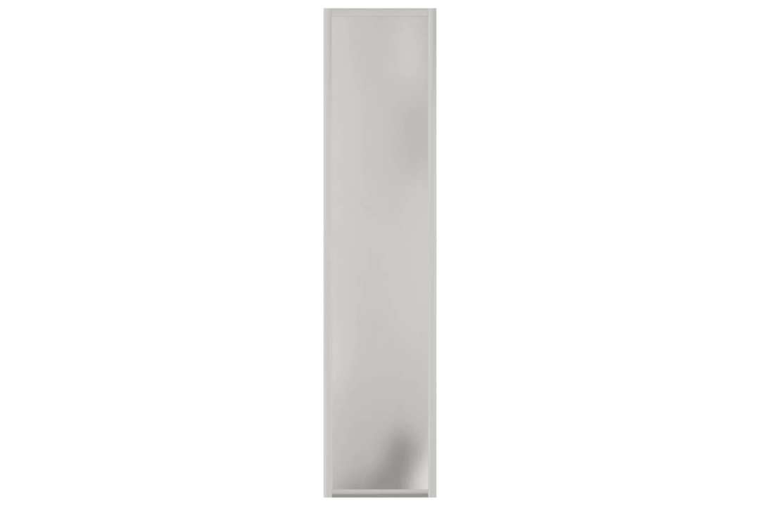 Space-Saving Firewood Rack 50 x 23 x 100 cm in Stainless Steel