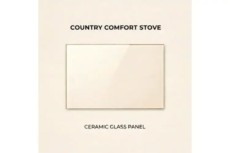 Country Comfort CC150 Ceramic Glass Panel – 12 7/8" x 8 1/2"