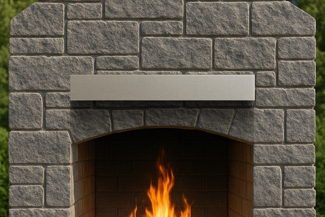 Design Specialties Stainless Steel Mantel Shelf
