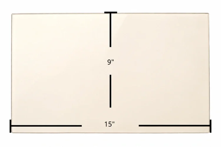 Appalachian 7GAD Ceramic Glass Panel – 15" x 9"