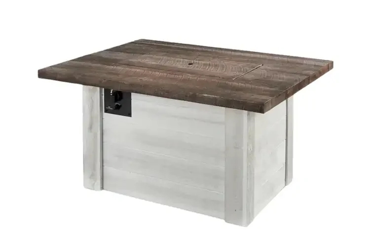 Alcott 48" Rectangular Gas Fire Pit Table Cover Included