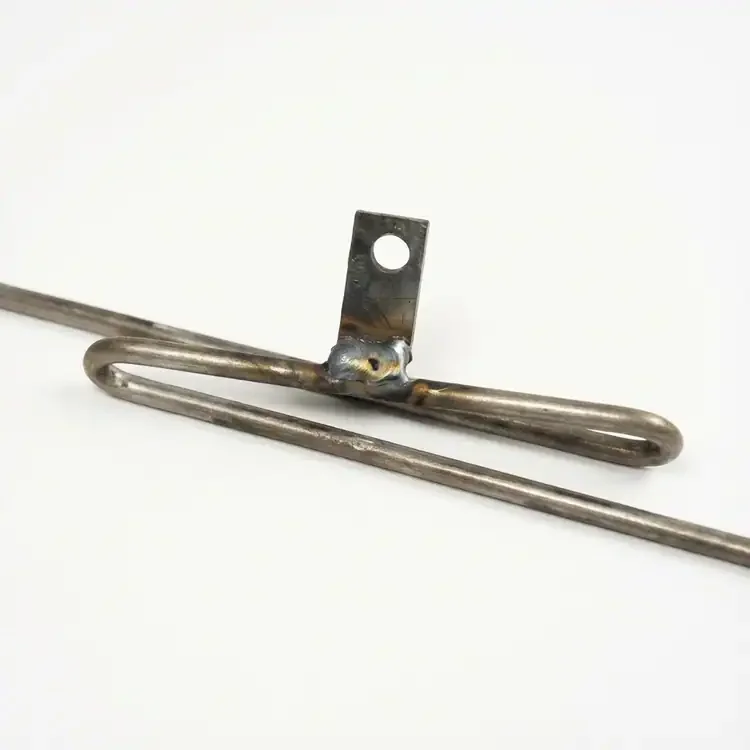 48" Bypass Mesh Curtain Rod Close Up — USA Made