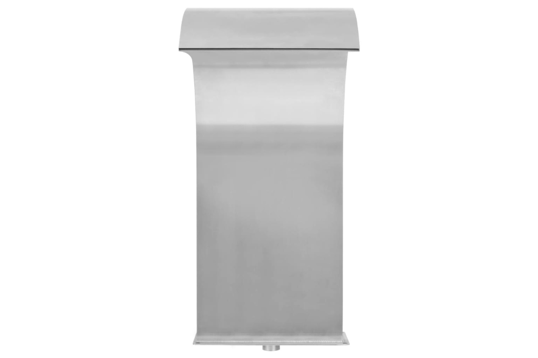 Weather-Tough Stainless Steel Pool Fountain 45x30x65 cm