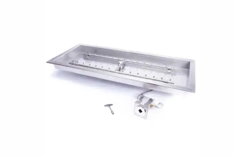 HPC Rectangle H-Burner Inserts Manual Ignition