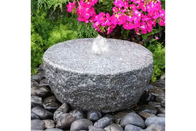 Hemisphere Granite Fountain Kit – Complete Outdoor Water Feature Set