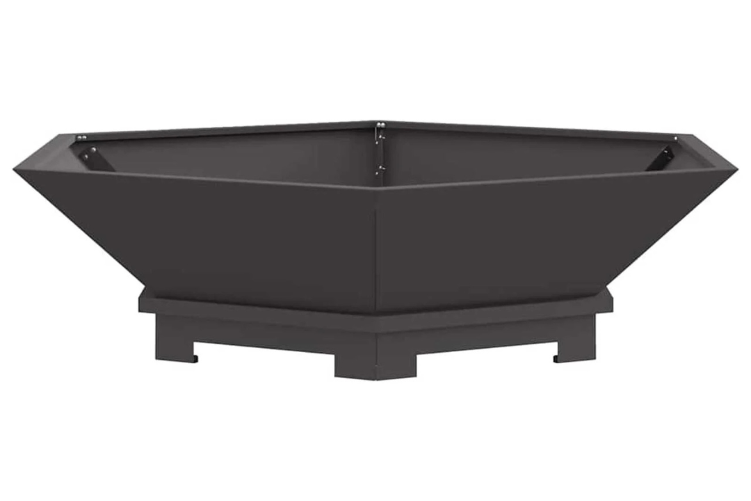 Fire Pit Hexagonal – Outdoor Wood Burning in 100 x 100 x 28 cm