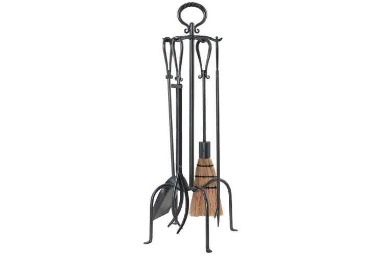 Sturdy Loop Fireplace Tool Set