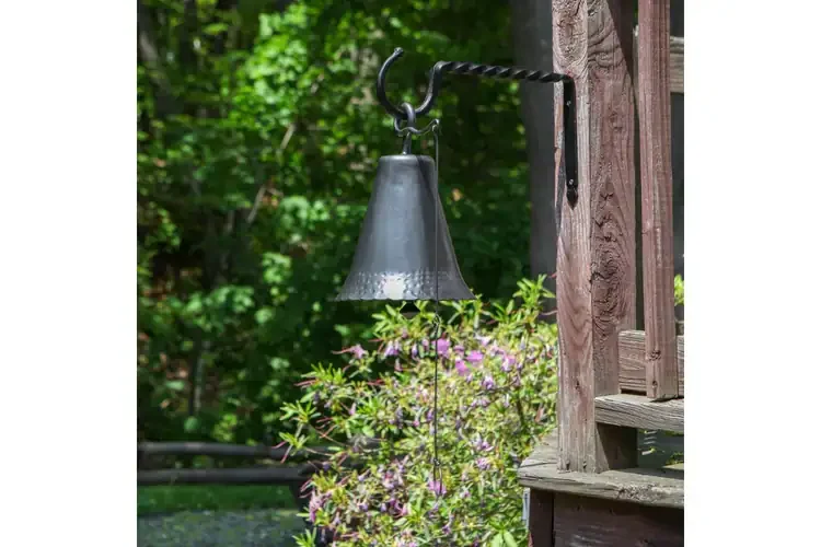 Heavy Duty Large Wrought Iron Knocker Bell