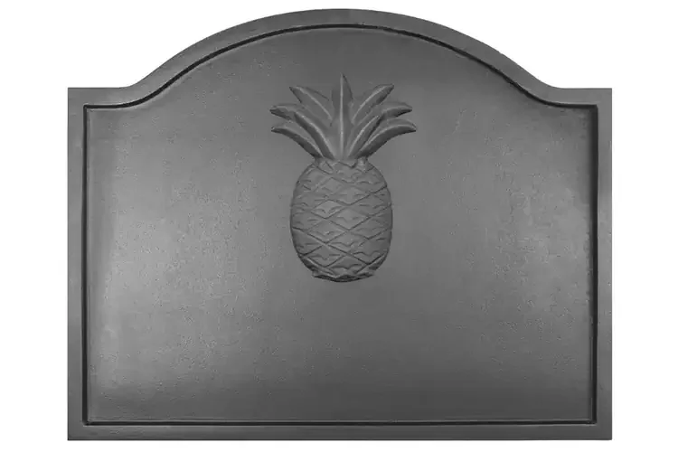 Large Pineapple Cast Iron Fireback