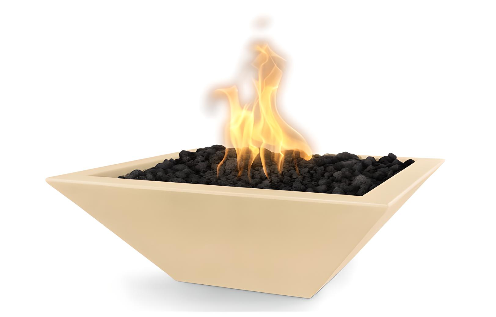 Square Maya Fire Bowl - GRFC - Vanilla