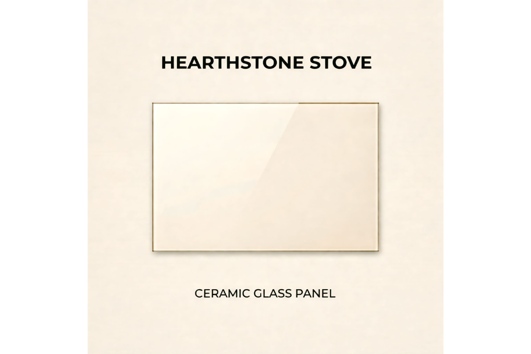 Hearthstone Santa Fe 8760 Ceramic Glass Panel – 17 7/16" x 11 9/16"