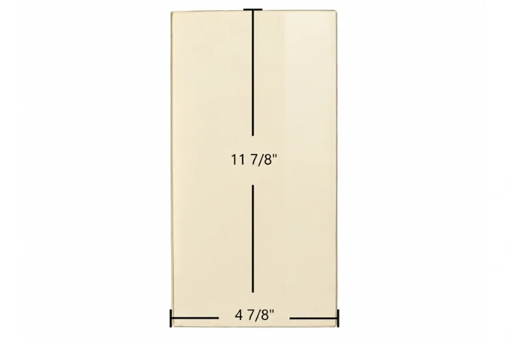Jotul I 80 Mini Harmony Replacement Ceramic Glass Panels – 4 7/8" x 11 7/8"