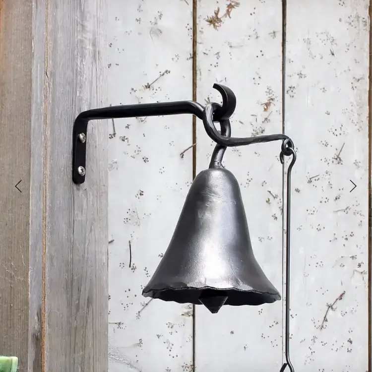 Wall Brackets for Garden Trellises Can Be Used for Bells