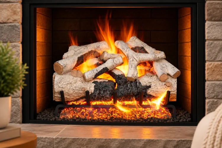 Real Fyre Burnt Aspen 30