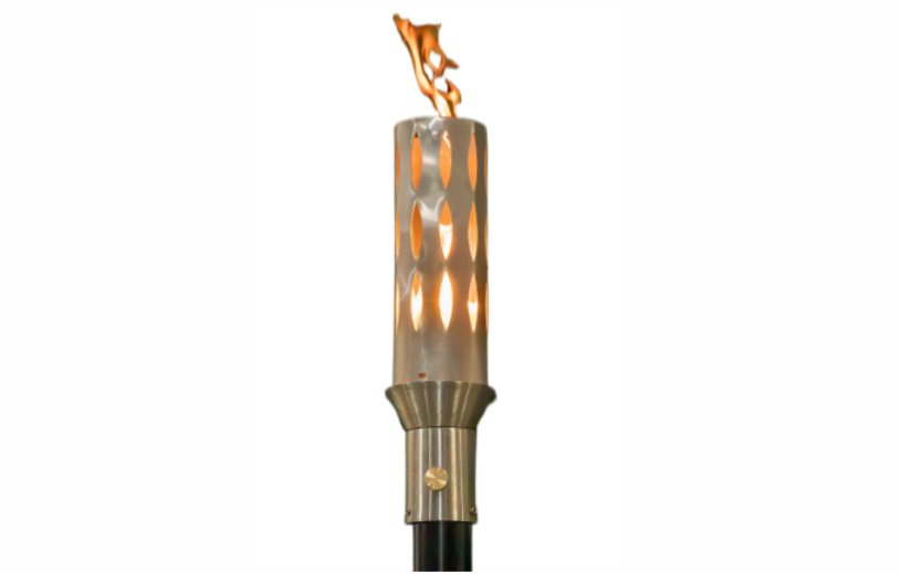 Ellipse Stainless Steel Gas Tiki Torch Head