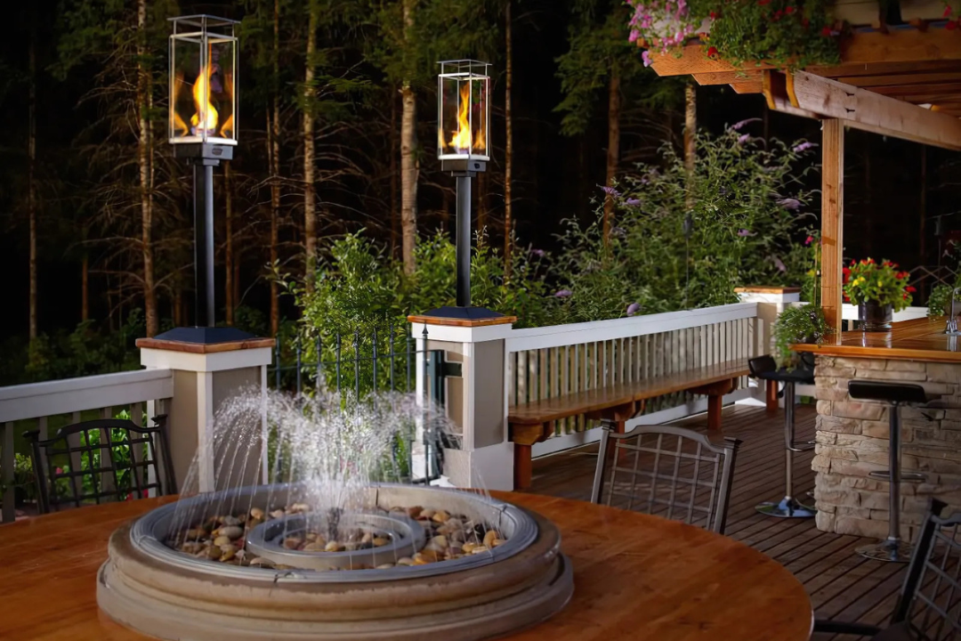 Tempest Outdoor Gas Torch Deck Mount