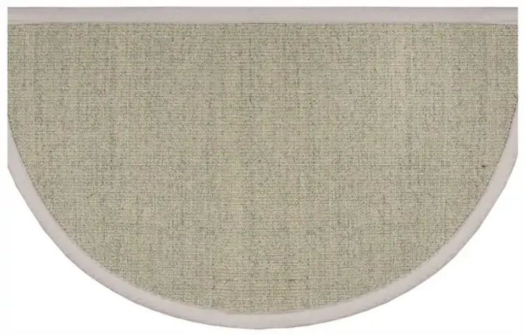 Sunset Green Natural Sisal Fireplace Hearth Rug