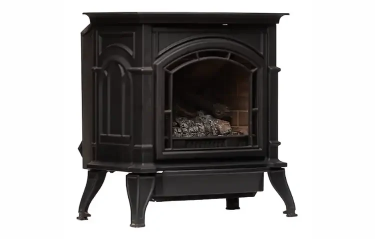 Everwarm Vent-Free Gas Stove Side View