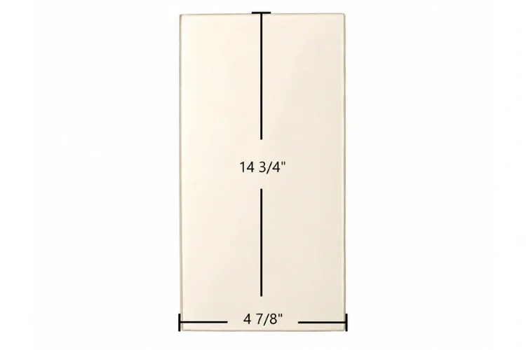 Jotul I 80 Maxi Harmony Replacement Ceramic Glass Panels – 4 7/8" x 14 3/4"