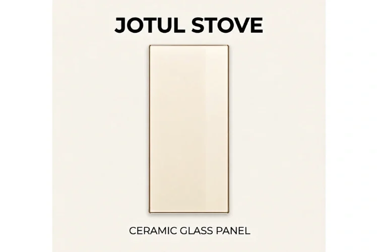 Jotul I 80 Mini Classic Replacement Ceramic Glass Panels – 4 7/8" x 8 11/16"