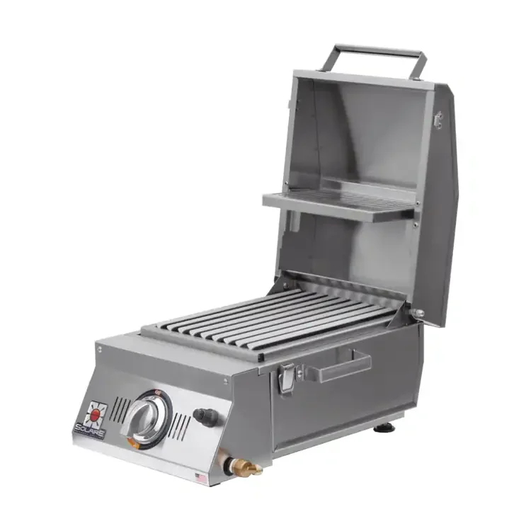 Solaire AllAbout Single Burner Table Top Infrared Grill Inside Details