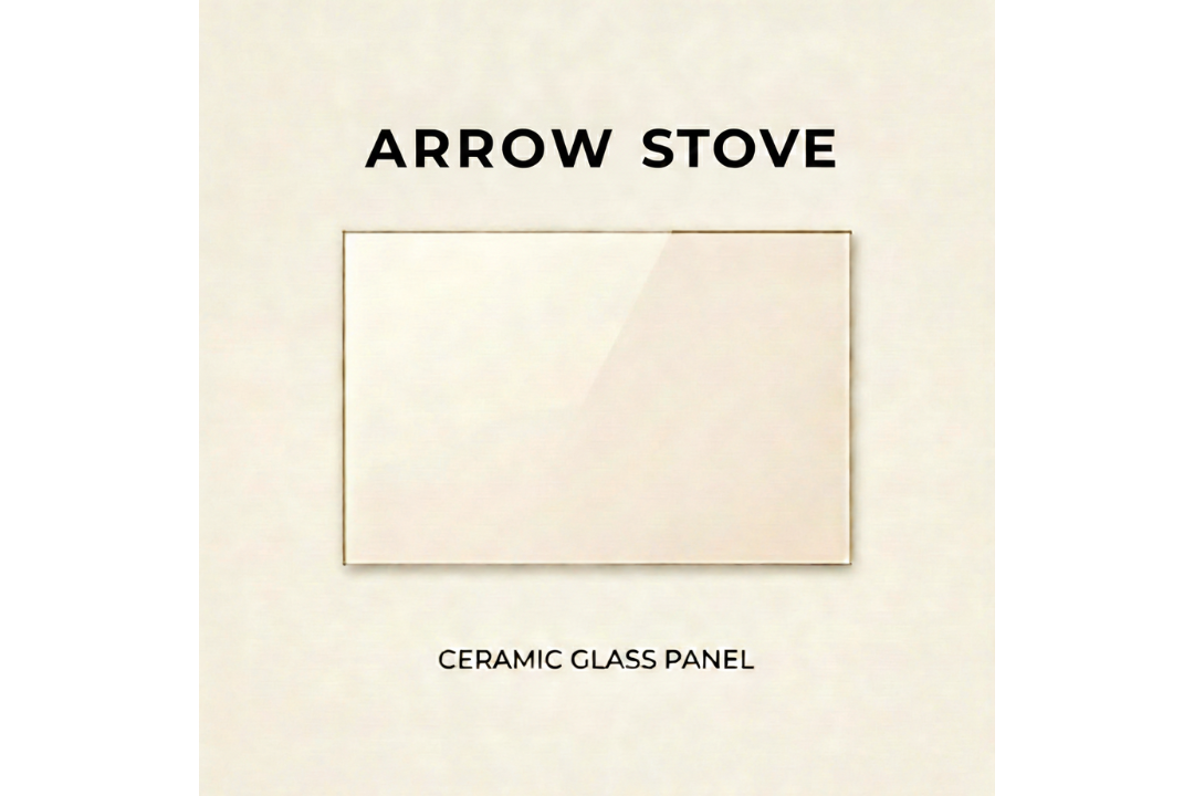 Arrow 16 Ceramic Glass Panel – 11 7/8" x 6 3/8"