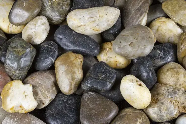 Sonoma Rock Fountain Kit Polished Mixed Colors Pebbles