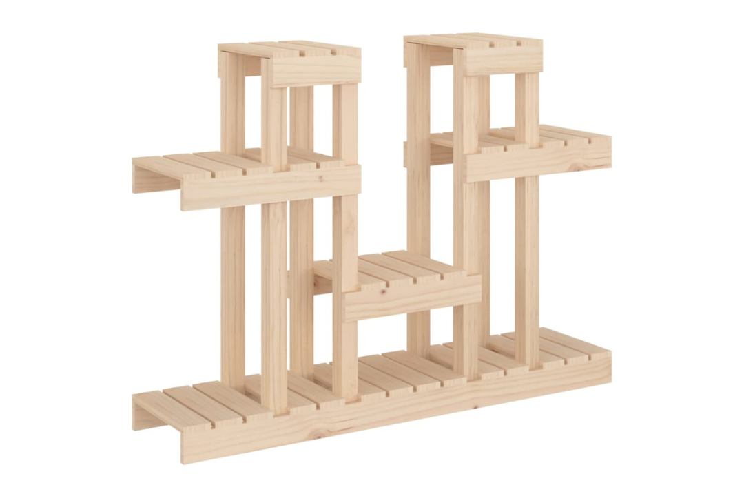 Plant Stand Multi-Tier Shelf for Indoor & Outdoor Plants in Natural