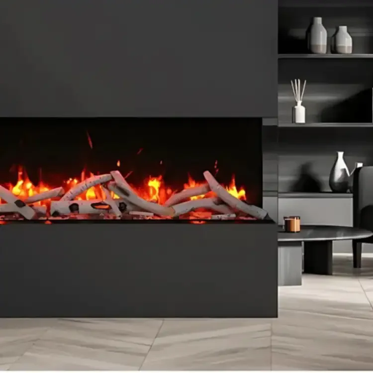 Amantii True View Slim Smart Electric Fireplace