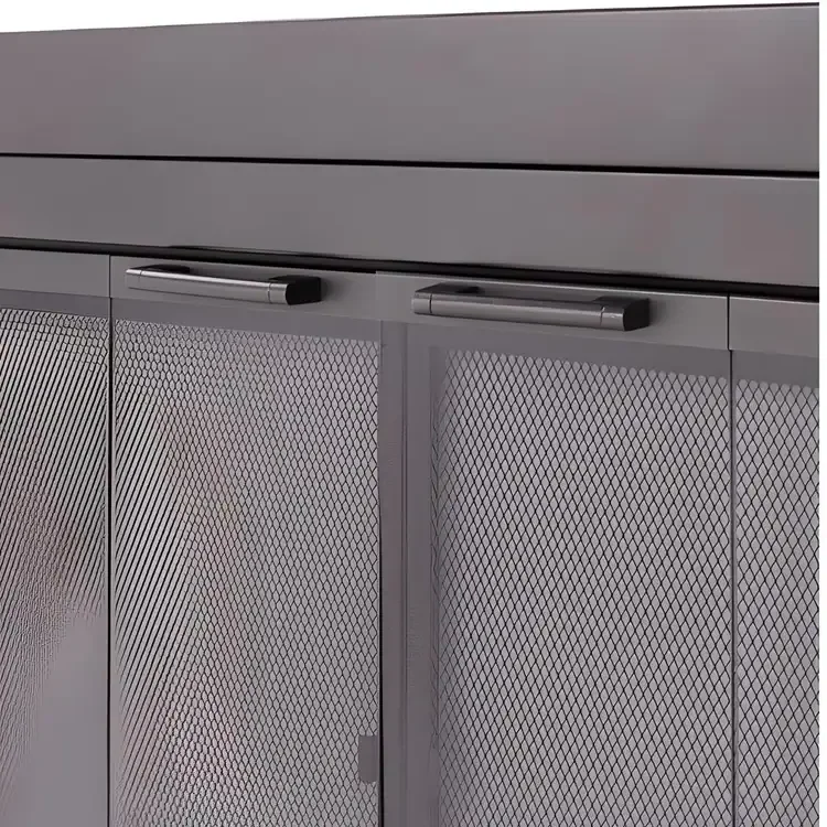 Armitage Fireplace Glass Door Handle Close Up