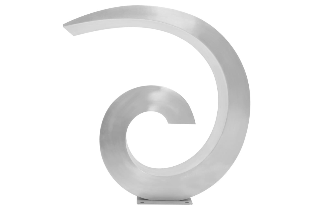 Pool Fountain Stainless Steel 50x30x53 cm Silver with a Steady Flow of Water