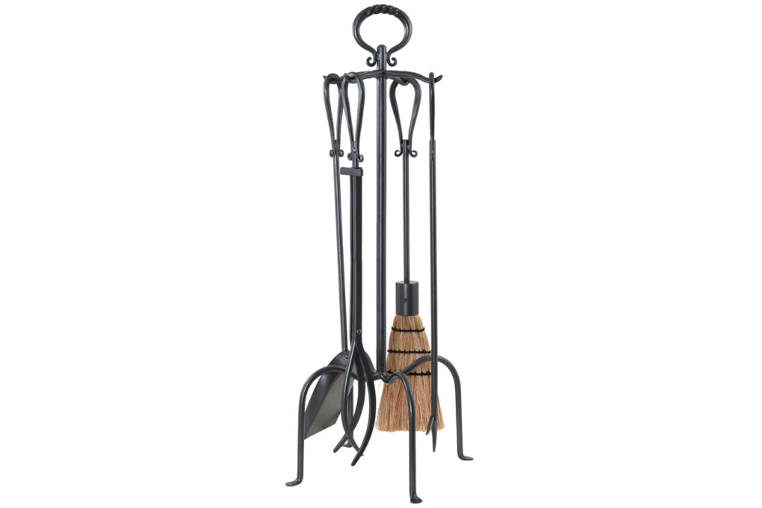 Sturdy Loop Fireplace Tool Set