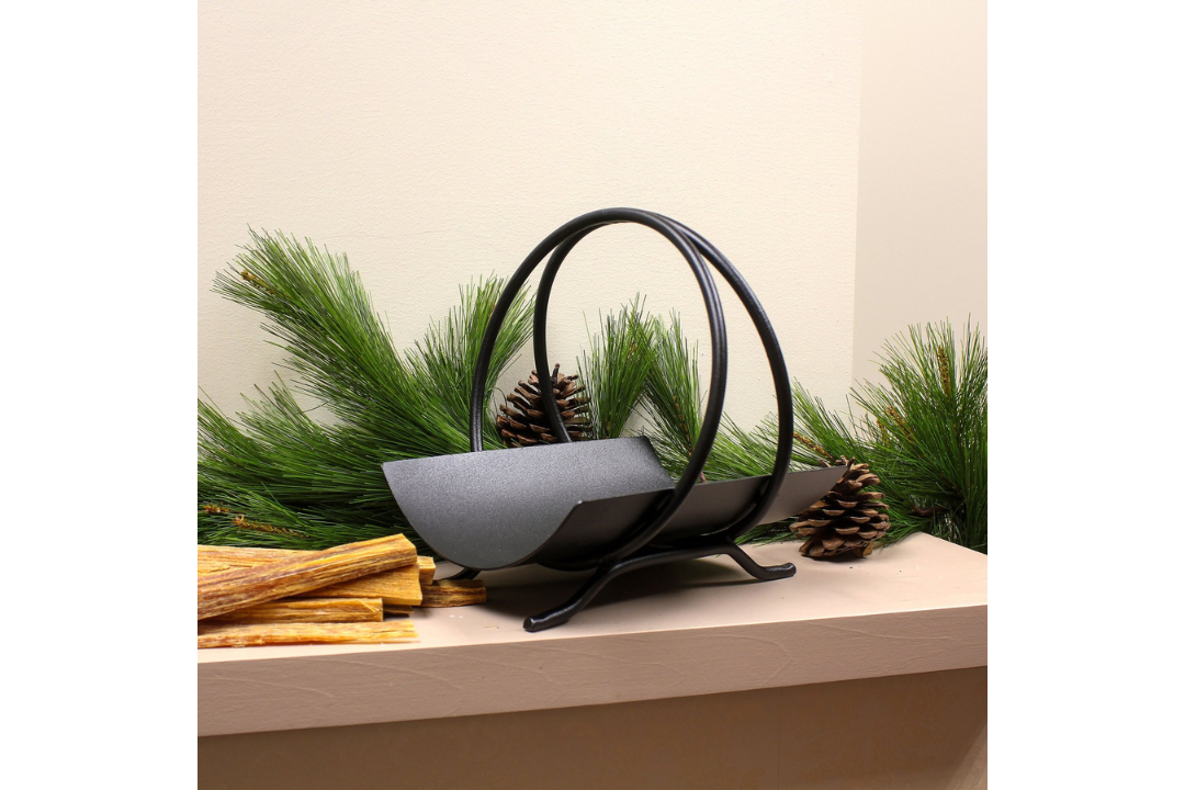 Colonial Fatwood Caddy in Black Powder Coated Finish