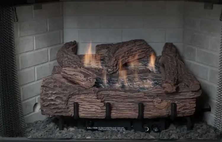 Palmetto Oak Ventless Gas Log Set