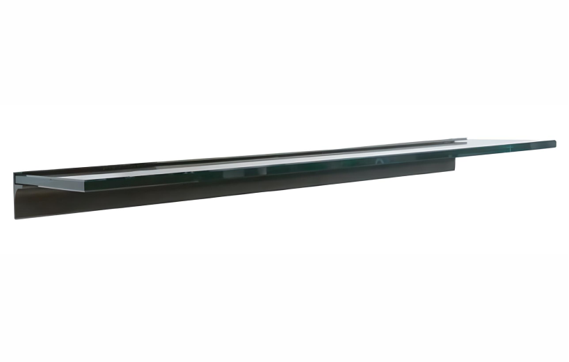 Glass Mantel Shelf Front View