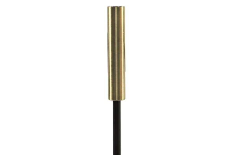 Neoclassic Fireplace Tool Set in Black & Antique Brass Made from Solid Wrought Iron