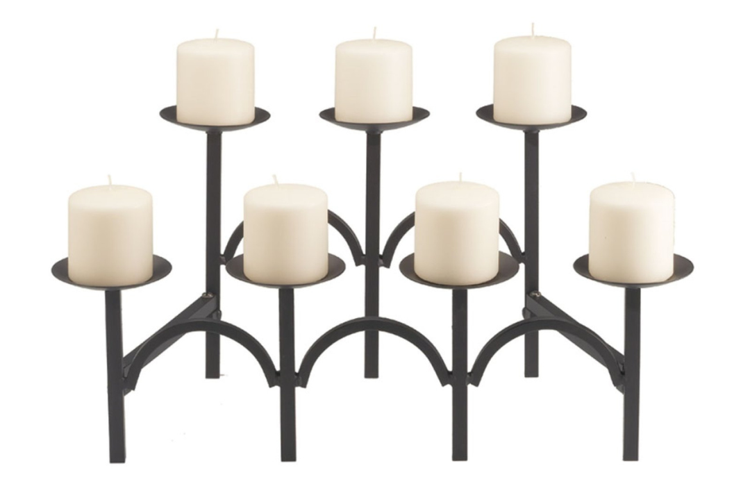 Nordic Hearth Candelabra – Made of Wrought Iron