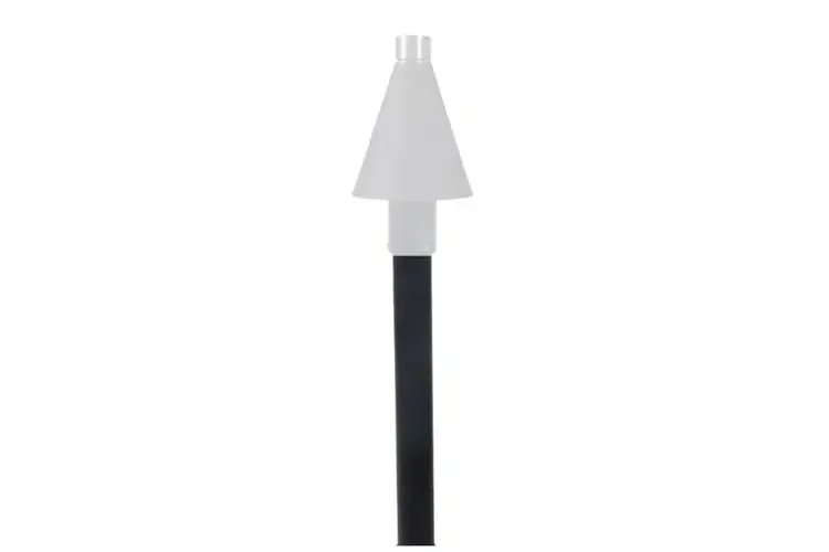 Optional Black Aluminum Powder Coated Pole