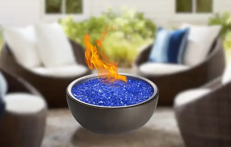 HPC 35" Aluminum Fire Bowl Walnut Finish