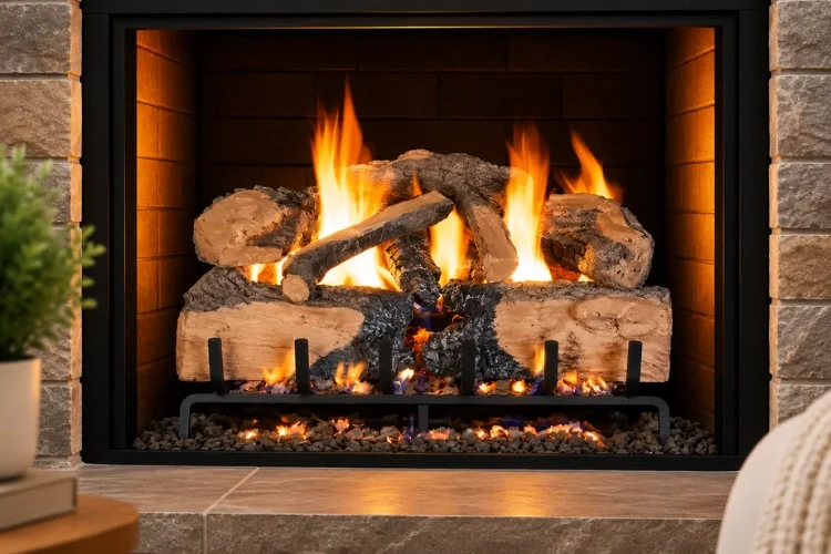 Real Fyre Charred Angel Split Oak 18"
