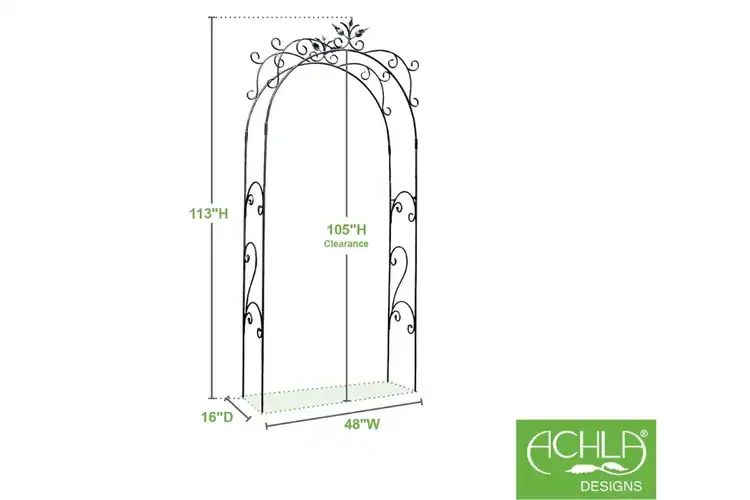 Tuileries Arbor Specifications