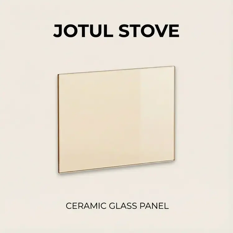 Jotul F 145 Replacement Ceramic Glass Panels – 10 13/16" x 11 3/8"