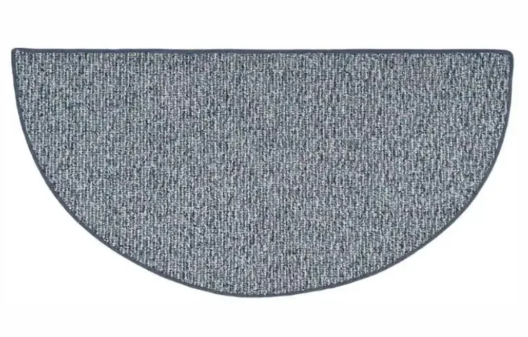 Cozy II Naval Half Round Olefin Hearth Rug – 27" x 48"