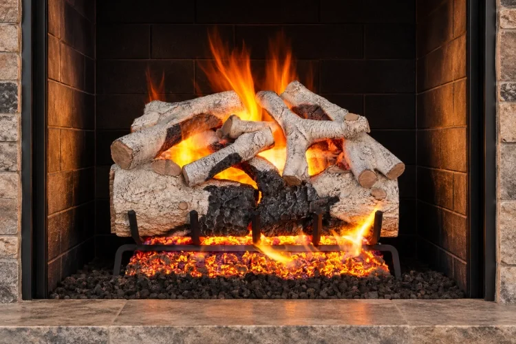 Real Fyre Burnt Aspen 24"