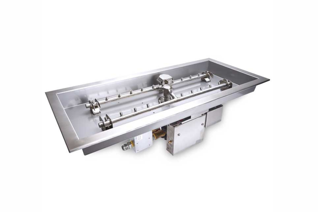 HPC Rectangle H-Burner Inserts Electronic Ignition