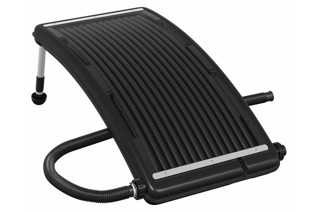 Curved Pool Solar Heating Panel 110x65 cm with a Flow Capacity of 10,000 Liters per Hour