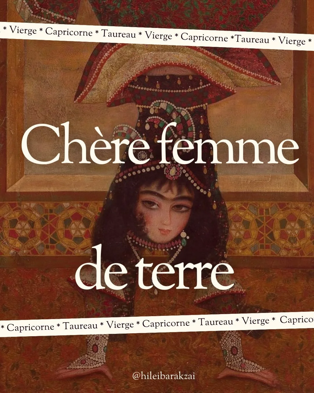 &laquo;&nbsp;Consens enfin &ecirc;tre l&rsquo;humus sans fond,
Pour retourner la vie de fond en comble&nbsp;&raquo;,
&eacute;crivait Fran&ccedil;ois Cheng.

Les femmes de Terre portent quelque chose de cet humus primordial. 

Le Taureau construit la 