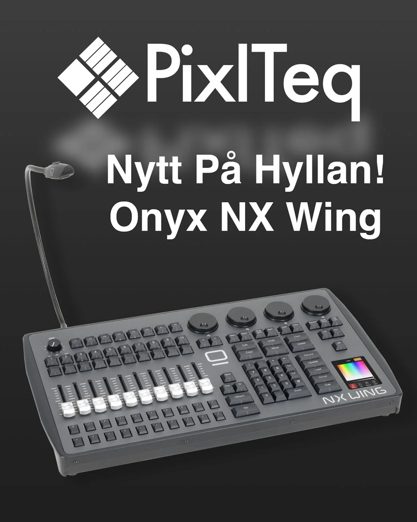 🎉 Vi &auml;r stolta och glada att kunna meddela att vi p&aring; PixlTeq nu har investerat i en Obsidian NX Wing! ✨ Denna kraftfulla ljusvinge &ouml;ppnar upp &auml;nnu fler m&ouml;jligheter f&ouml;r oss att skapa of&ouml;rgl&ouml;mliga ljusupplevels